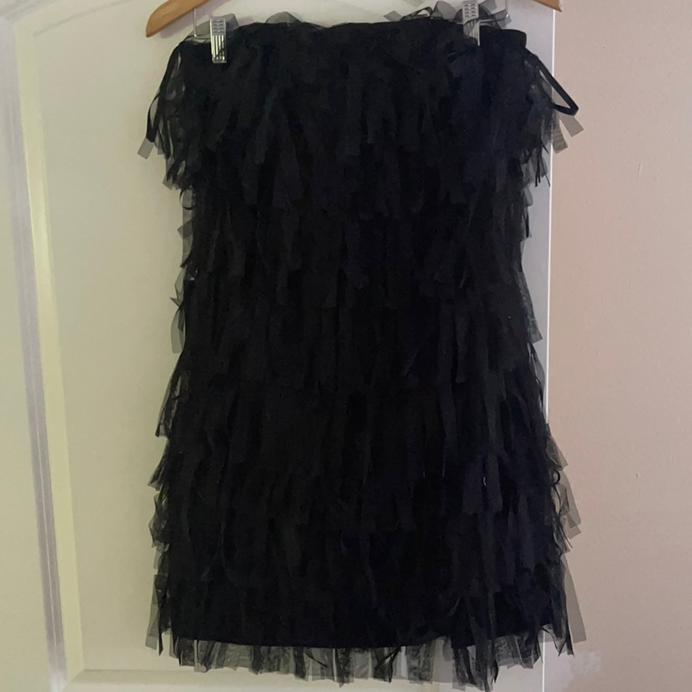 Women’s Black Strapless Dress